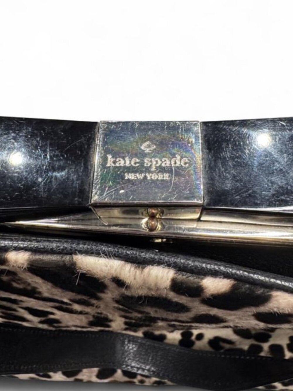 Kate Spade Leopard Handbag - Picture 3 of 5